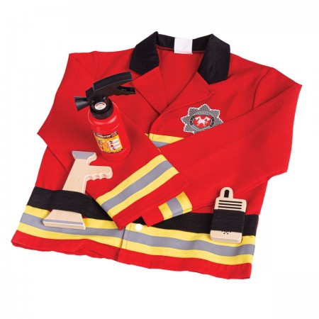 Bigjigs Toys Firefighter Dress Up Artiwood