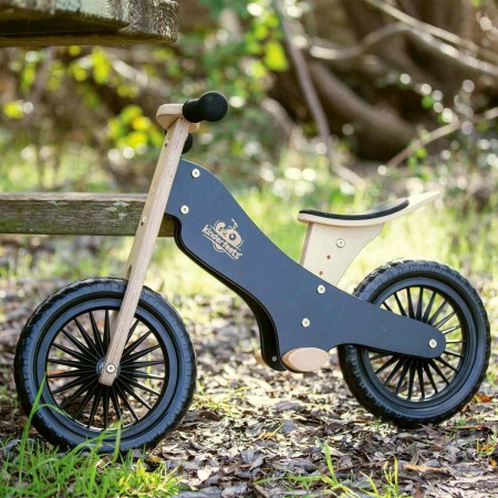 Kinderfeets Balance Bike - Black - Artiwood
