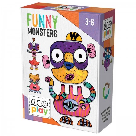 EcoPlay - Funny Monsters - Artiwood
