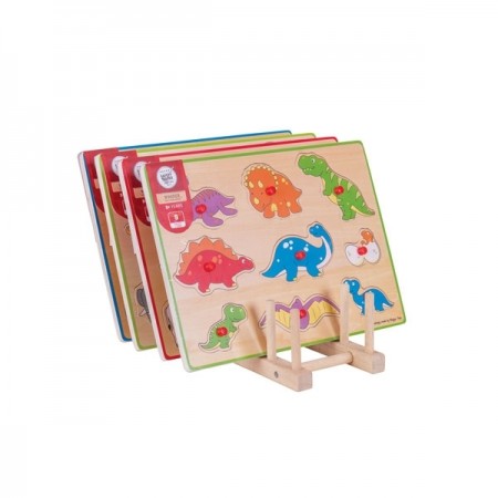 Compact Puzzle Display Stand