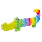 Rainbow Crocodile Puzzle