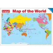 World Map Deskmat