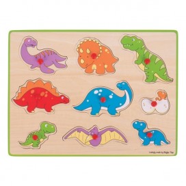 Lift Out Puzzle - Dinosaurs