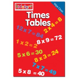 Times Tables Wipe Clean Book