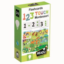Montessori Flashcards 123 Touch