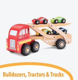 bulldozers trucks