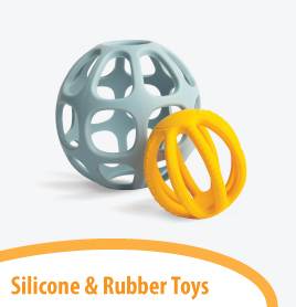 rubber toys